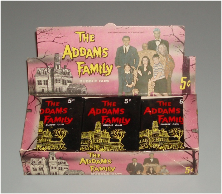 1964 Donruss Addams Family Gum Card Unopened Wax Box